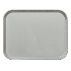144-1216CL676 Fiberglass Camlite® Cafeteria Tray - 16 3/10" L x 12"W, Steel White 