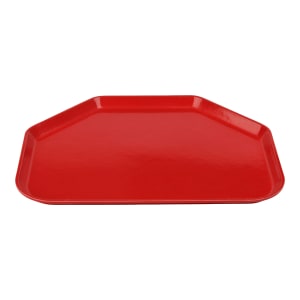 144-1422TR521 Fiberglass Camtray® Cafeteria Tray - 22"L x 14"W, Cambro Red
