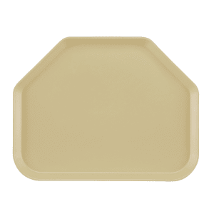 144-1422TR537 Fiberglass Camtray® Cafeteria Tray - 22"L x 14"W, Cameo Yellow