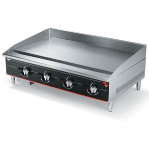 175-948GGM 48" Gas Griddle w/ Manual Controls - 1" Steel Plate, Convertible