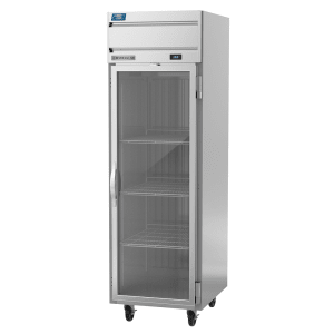 118-CT1HC1G 26" One Section Reach In Refrigerator Freezer, (1) Right Hinge Glass Door, 115v