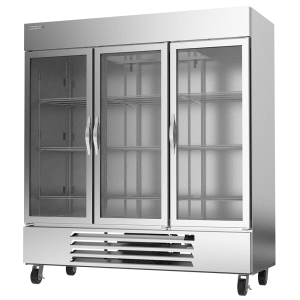 118-HBF72HC5G 75" Three Section Reach In Freezer - (3) Glass Doors, 115v