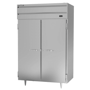 118-PR2HC1AS 52" Two Section Reach In Refrigerator, (2) Left/Right Hinge Solid Doors, 115v