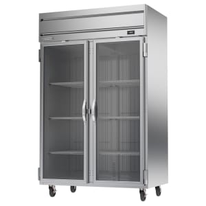 118-HFP2HC1G 52" Two Section Reach In Freezer - (2) Glass Doors, 115v