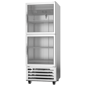 118-RID18HCHG 27 1/4" One Section Pass Thru Refrigerator, (4) Right Hinge Glass Doors, 115v