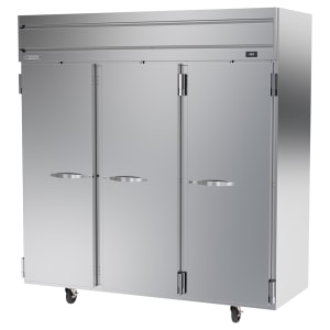 Beverage-Air HFPS3HC-1S 78&quot; Horizon Series Three Section Reach In Freezer, (3) Left/Right Hinge Solid Doors, 115v