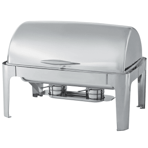 002-T3500 Full Size Chafer w/ Roll-top Lid & Chafing Fuel Heat
