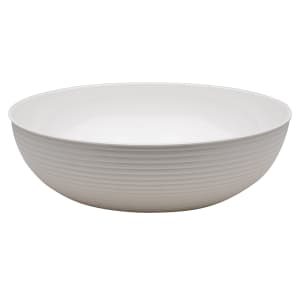Cambro RSB23CW148 23&quot; Round Camwear Bowl - 40 qt Capacity, White