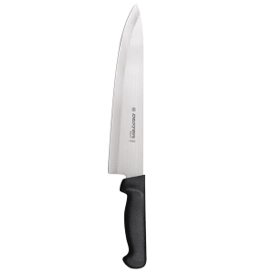 135-31601B 10" Chef's Knife w/ Polypropylene Black Handle, Carbon Steel