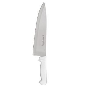 135-31602 10" Chef's Knife w/ Polypropylene White Handle, Carbon Steel