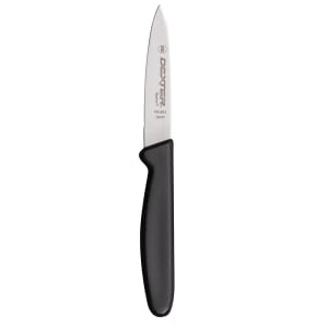 135-31611B 3 1/8" Paring Knife w/ Polypropylene Black Handle, Carbon Steel