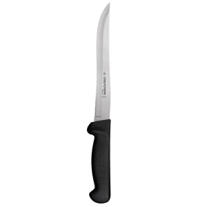 135-31628B 8" Utility Knife w/ Polypropylene Black Handle, Carbon Steel