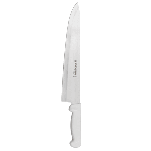 135-31629 12" Chef's Knife w/ Polypropylene White Handle, Carbon Steel