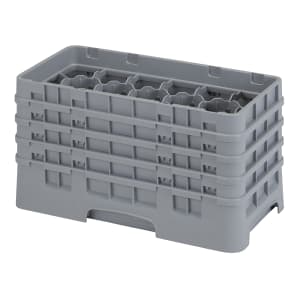 144-17HS800151 Camrack Glass Rack - (4)Extenders, 17 Compartment, Soft Gray