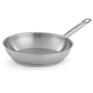 175-3809 9 1/2" Optio™ Stainless Steel Frying Pan w/ Hollow Metal Handle - Induction Ready