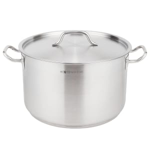 175-3905 22 qt Optio™ Stainless Sauce Pot - Induction Ready