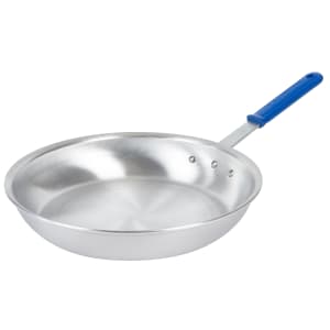 175-4014 14" Wear-Ever® Aluminum Frying Pan w/ Solid Silicone Handle