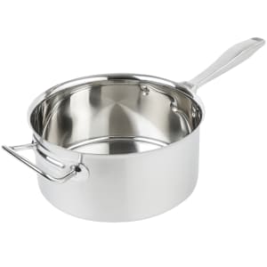 175-47742 4 1/4 qt Intrigue® Stainless Sauce Pan w/ Hollow Metal Handle - Induction Ready