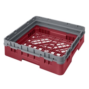 144-BR414416 Camrack Base Rack with Extender - 1 Compartment, 4"H, Cranberry