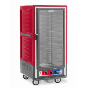 001-C537MFCU 3/4 Height Insulated Mobile Heated Cabinet w/ (14) Pan Capacity, 120v