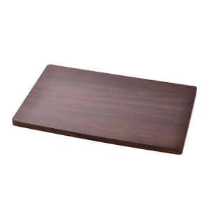 315-SK14505FXW Rectangular Platform for SK-14505141 - 20"L x 12 1/4"W, Stainless Steel w/ Faux Wood Finish
