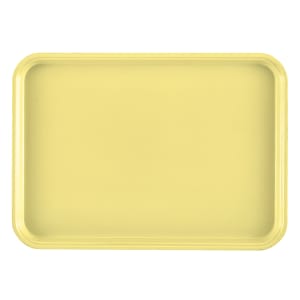 144-1318MT145 Rectangular Market Display Tray - 12 5/8" x 17 3/4" x 11/16", Yellow
