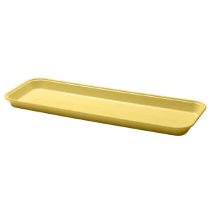 144-8302MT145 Rectangular Market Display Pan - 8 7/16" x 30" x 2", Yellow