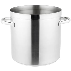 175-3106 25 1/2 qt Centurion® Stainless Steel Stock Pot - Induction Ready