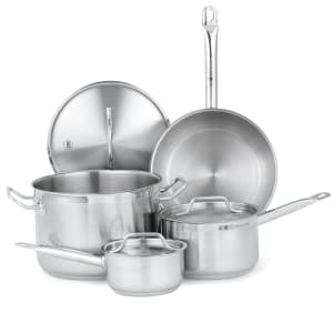 175-3822 Optio™ Deluxe Cookware Set (7) piece - Stainless Steel, Induction Ready