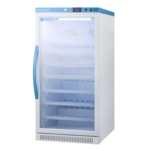 162-ARG8PV 8 cu ft Reach In Pharma-Vac Medical Refrigerator w/ Glass Door - Temperature Alarm, 115v