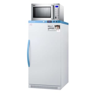 162-MLRS8MCSCM1000SS 8 cu ft MOMCUBE Breast Milk Refrigerator w/ Microwave - Locking, 115v