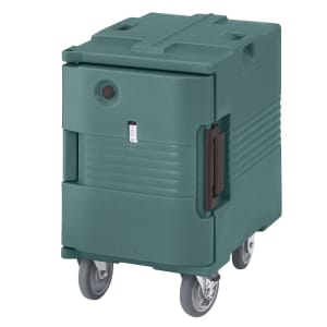 144-UPCHW400192 Ultra Pan Carrier® Insulated Heated Food Carrier w/ (6) Pan Capacity - Granite Green, 110v