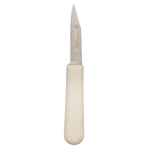 135-15173 SANI-SAFE® 3 1/4" Paring Knife w/ Polypropylene White Handle, Carbon Steel