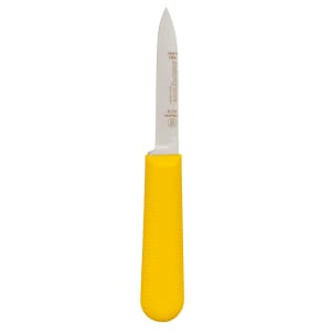135-15303Y SANI-SAFE® 3 1/4" Paring Knife Set w/ Polypropylene Yellow Handle, Carbon Steel