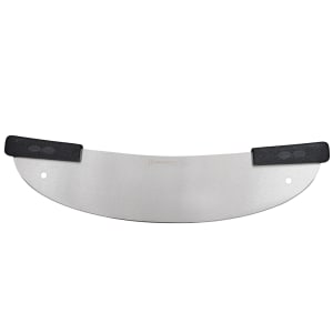 135-18053 SANI-SAFE® 20" Pizza Knife w/ Black Plastic Handles, Carbon Steel