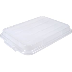 175-1500C13 Food Storage Box Cover - Snap-On, 22 1/8x15 5/8x2 1/2", Poly, Clear