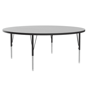 228-AM60RND15 60" EconoLine Round Activity Table w/ Gray Granite Top, 29"H