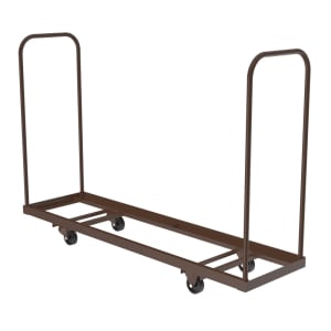 228-C199601 Folding Chair Dolly w/ (38) Chair Capacity - Steel, Brown