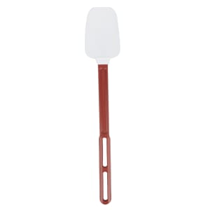 175-58126 16 1/2" SoftSpoon - Red Poly Handle, White