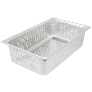 175-90063 Super Pan 3® Full Size Perforated Steam Pan - Stainless Steel