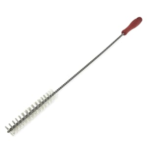 028-4012005 28" Sparta® Fryer Brush w/ Stiff Bristles - Plastic Handle, Red