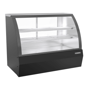 118-CDR5HC1B 60-1/4" Full Service Deli Case w/ Curved Glass - (3) Levels, 120v