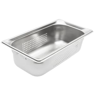 175-90343 Super Pan 3® Third Size Steam Pan - Stainless Steel
