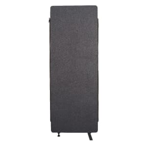 304-RCLM2466ZSG Acoustic Room Divider Expansion Panel - 24"W x 66"H, Slate Gray