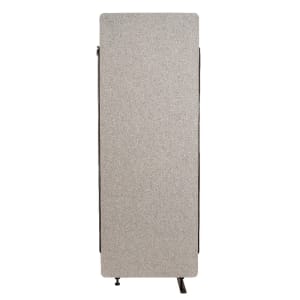 304-RCLM2466ZMG Acoustic Room Divider Expansion Panel - 24"W x 66"H, Misty Gray