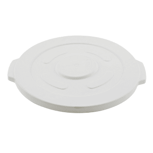 080-FCW10L Lid for 10 gal Trash Container - Plastic, White