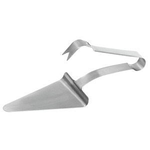 080-PZG6 Pizza Server Tongs - 5 1/2" x 4 1/2", Stainless Steel
