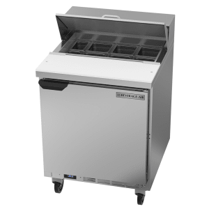 118-SPE27HC 27" Hydrocarbon Series Sandwich/Salad Prep Table w/ Refrigerated Base, 115v