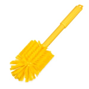 028-40002C04 16" Sparta® Valve & Fitting Brush w/ Yellow Poly Bristles - Plastic Handle,...
