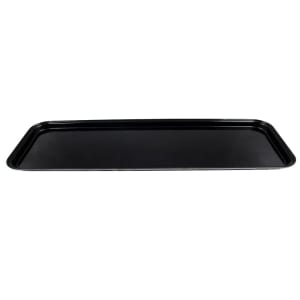 144-926MT110 Rectangular Market Display Tray - 9" x 25 9"/16 x 1", Black